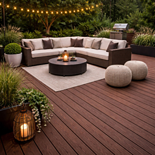 Composite Prime Hd Deck X Walnut Deckboard 23X138X3600mm
