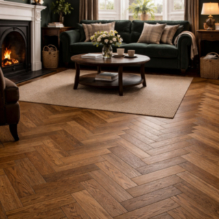 Carnoustie Herringbone Oak Flooring