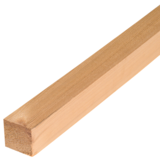 Western Red Cedar 43mm x 43mm P.A.R.