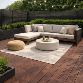 Composite Prime Hd Deck 3D+ Golden Oak Deckboard 25X146X3600mm