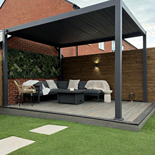 Composite Prime Hd Deck Dual Carbon / Antique Deckboard 22.5X143X3600mm