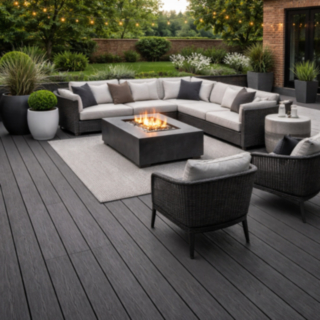 Composite Prime Hd Deck X Lava Deckboard 23X138X3600mm