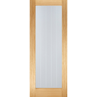 Lpd Oak Mexicano Prefinished Pattern 10 Glazed Door Fd30