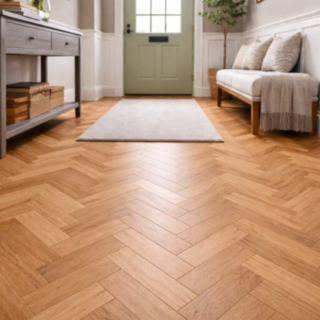 Shinnecock Prime Grade Herringbone Solid Oak Flooring
