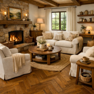 Turnberry Herringbone Oak Flooring