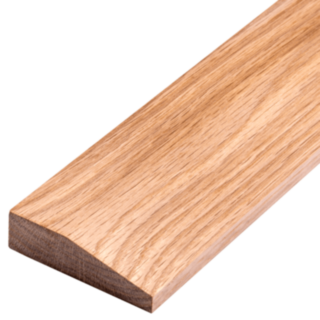 Single Chamfer Solid Oak Architrave Set