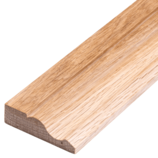 Single Ogee Solid Oak Architrave Set
