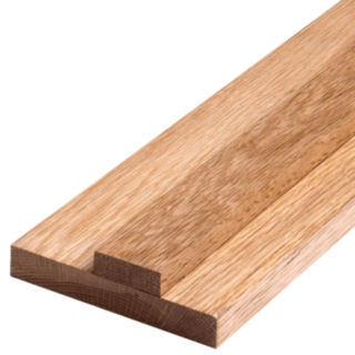 Internal Oak Door Lining Set Double