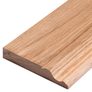 68mm Ogee Solid Oak Skirting Boards