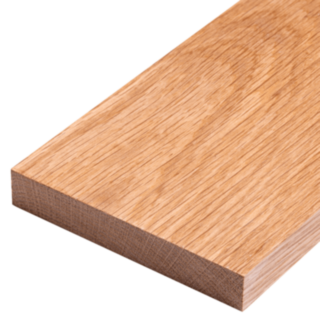 Square Edge Solid Oak Skirting Boards