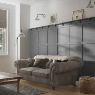 Cheshire Mouldings Wall Picture Rail Kits with Corbel Primed