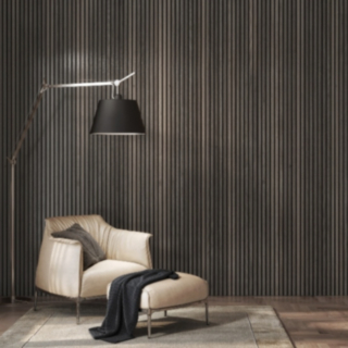Cheshire Mouldings Acoustic Wall Panel Smoked Oak 2400x605mm