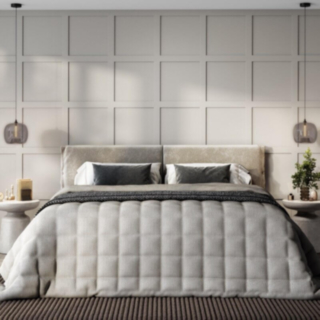 Cheshire Mouldings Shaker Wall Slats Trade Pack 63 x 9 x 2400mm  MR MDF (8 Slats)