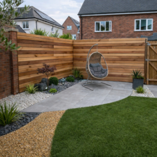 Western Red Cedar 18mm x 94mm P.A.R. Fencing Battens